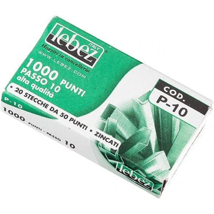 Picture of 3055-STAPLES FOR STAPLER PITCH 10 BOX OF 1000 PIECES PLUS